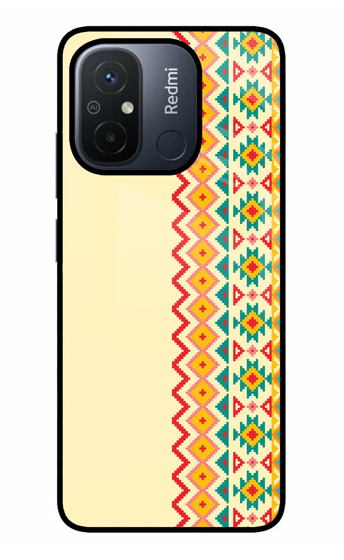 Ethnic Seamless Redmi 12C Back Cover