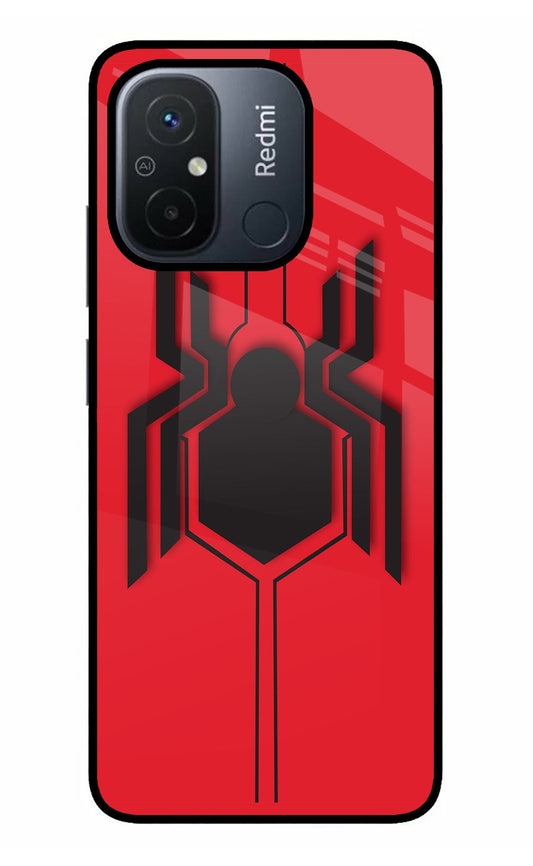 Spider Redmi 12C Glass Case