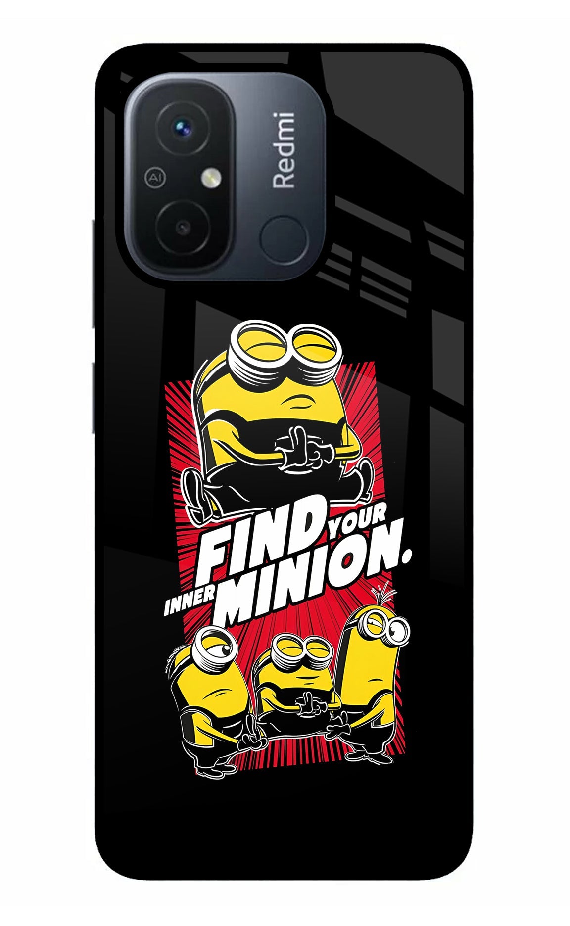 Find your inner Minion Redmi 12C Back Cover