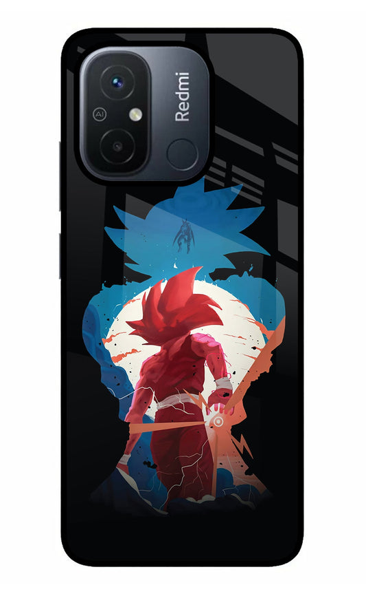 Goku Redmi 12C Glass Case