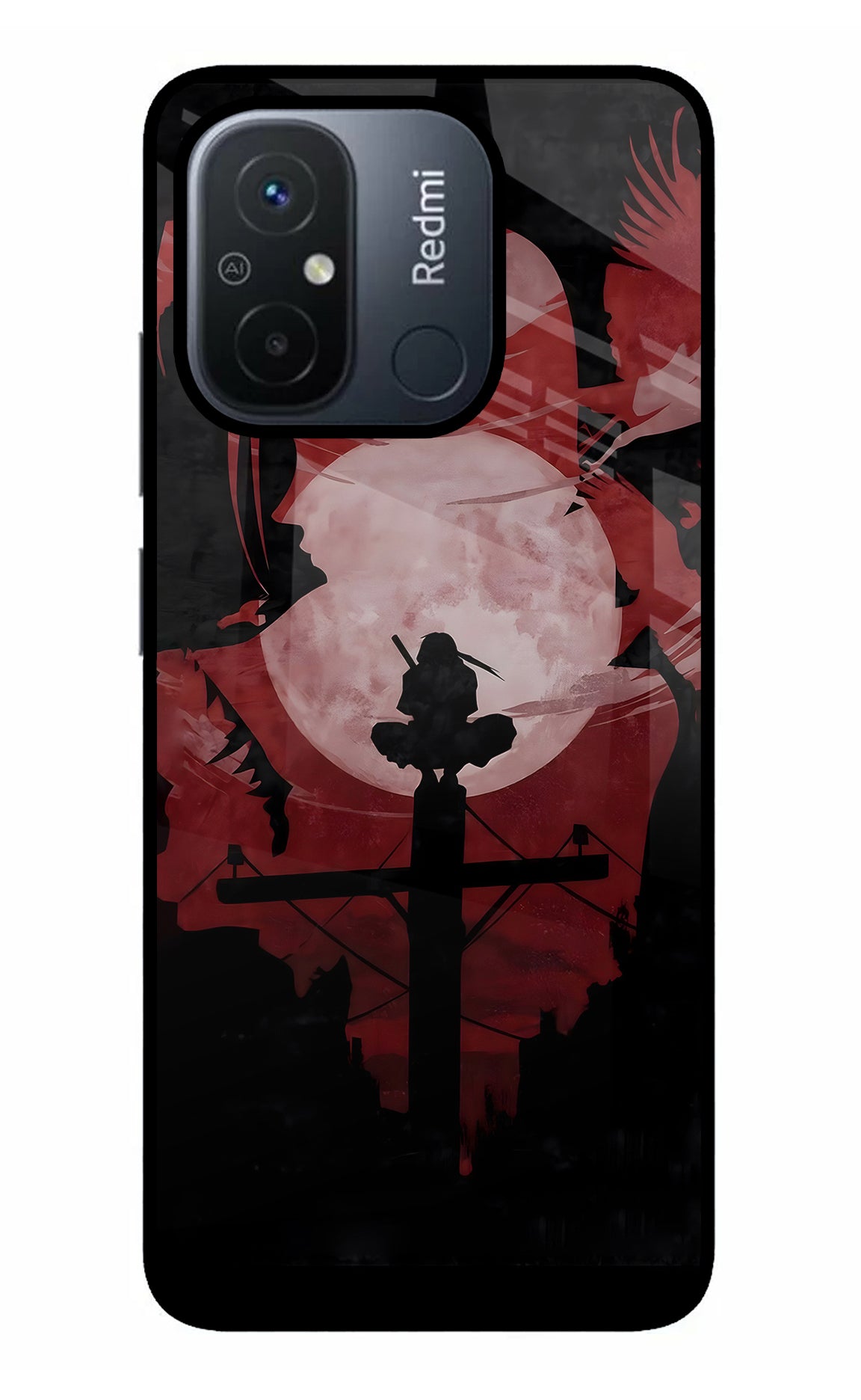 Naruto Anime Redmi 12C Glass Case