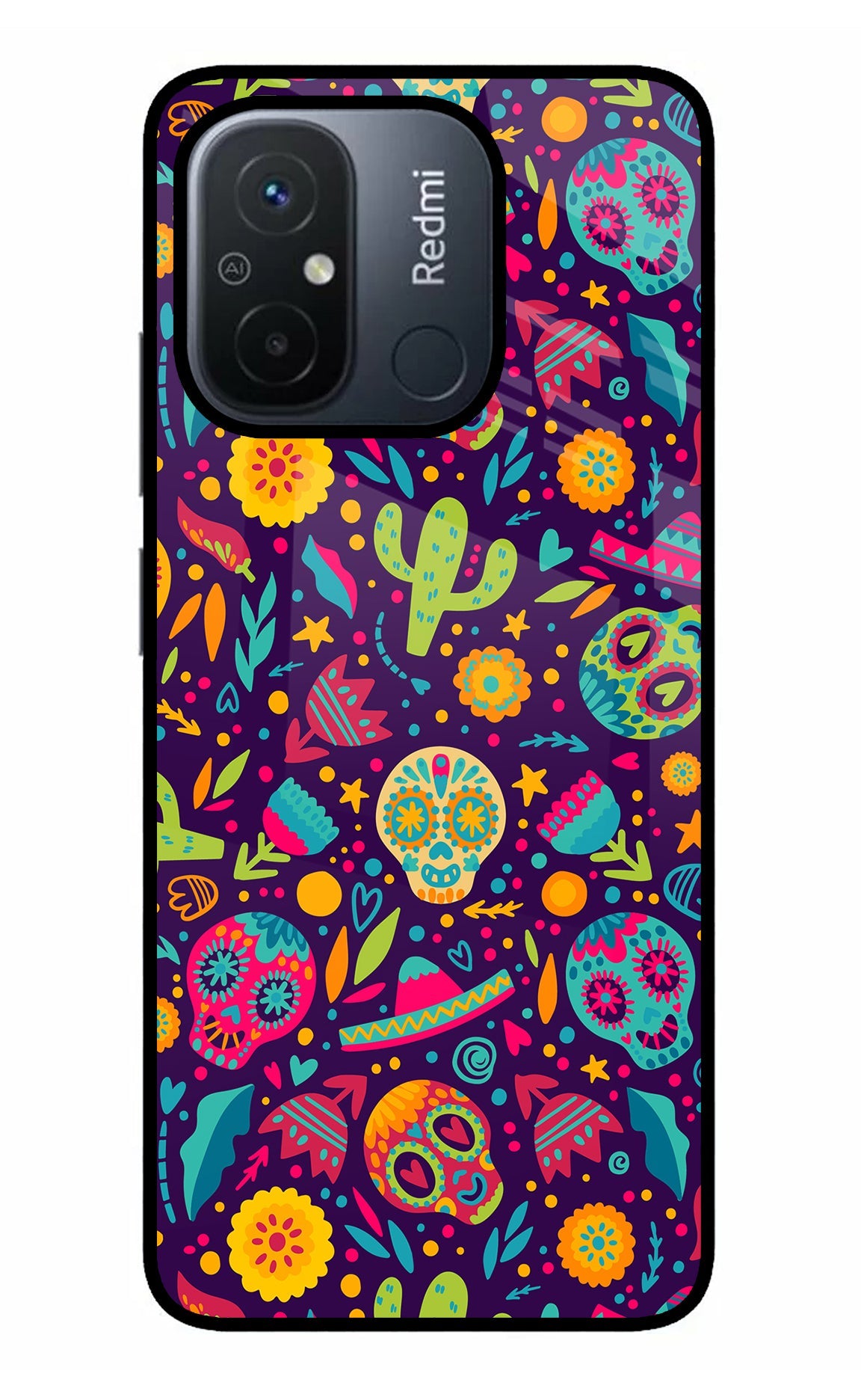 Mexican Design Redmi 12C Back Cover