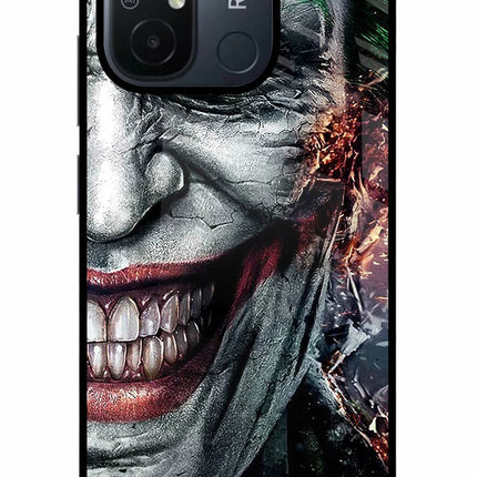 Joker Cam Redmi 12C Glass Case