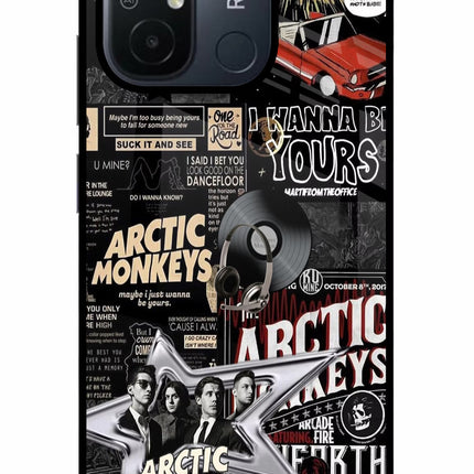 Arctic Monkeys Redmi 12C Glass Case