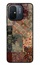 Desi Print Redmi 12C Glass Case