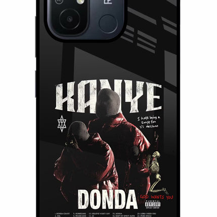 Donda Kanye West Redmi 12C Glass Case