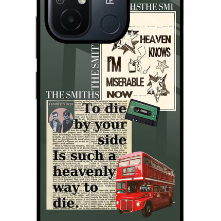 The Smiths Redmi 12C Glass Case