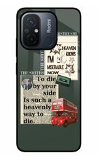 The Smiths Redmi 12C Glass Case