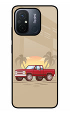 Desert Classic Drive Redmi 12C Glass Case