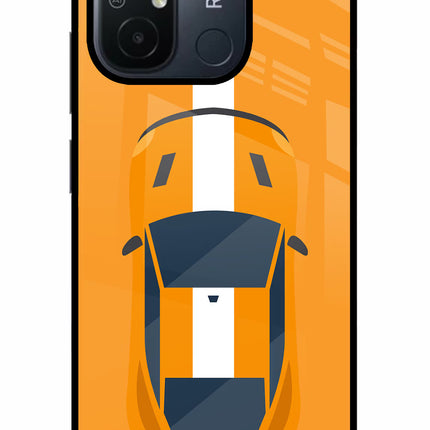 Highway Pursuit Redmi 12C Glass Case