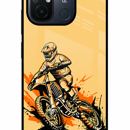 Off-Road Fury Redmi 12C Glass Case