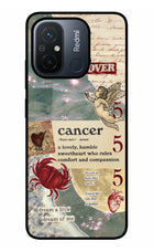 Cancer Zodiac Redmi 12C Glass Case
