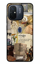 Virgo Zodiac Redmi 12C Glass Case