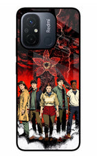 Ordinary Things Characters Redmi 12C Glass Case