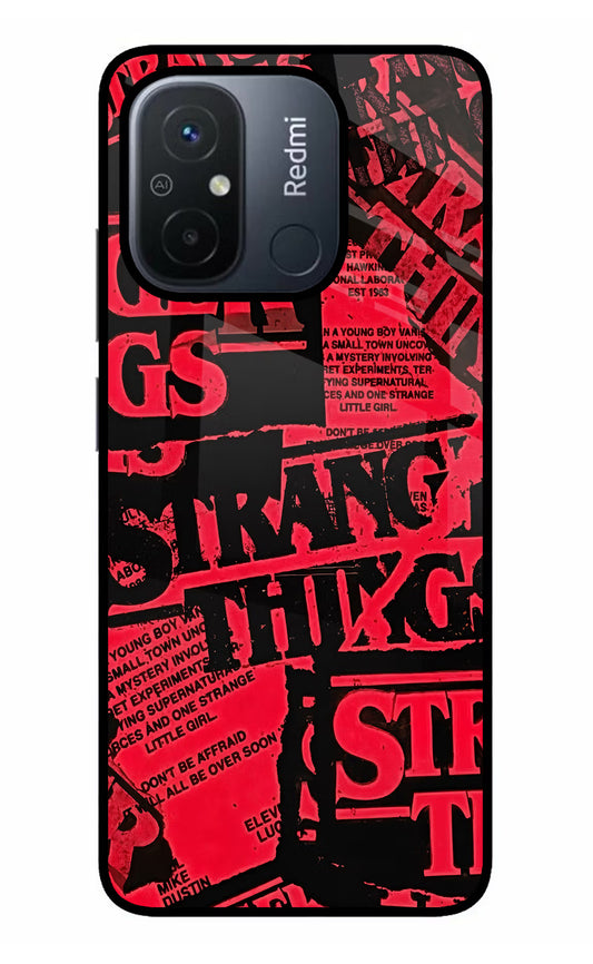 Ordinary Things Redmi 12C Glass Case