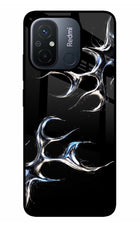 Chrome Tribal Redmi 12C Glass Case