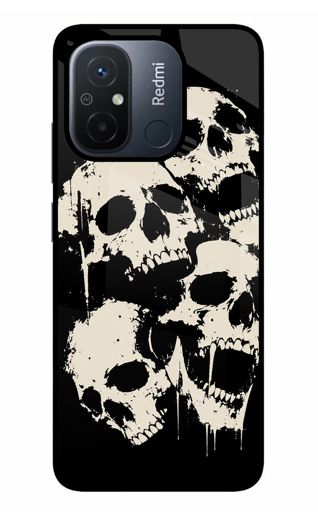 Dead Stack Redmi 12C Glass Case