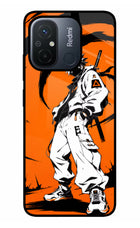 Street Samurai  Redmi 12C Glass Case
