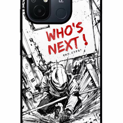 Who's Next Redmi 12C Glass Case