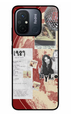 Taylor Swift Redmi 12C Glass Case