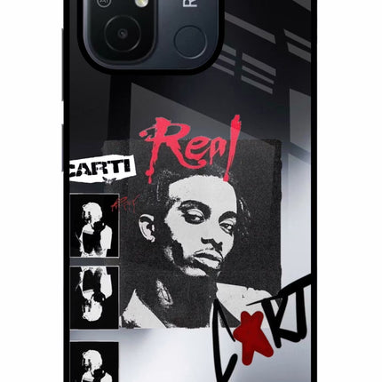 Playboi Carti Redmi 12C Glass Case