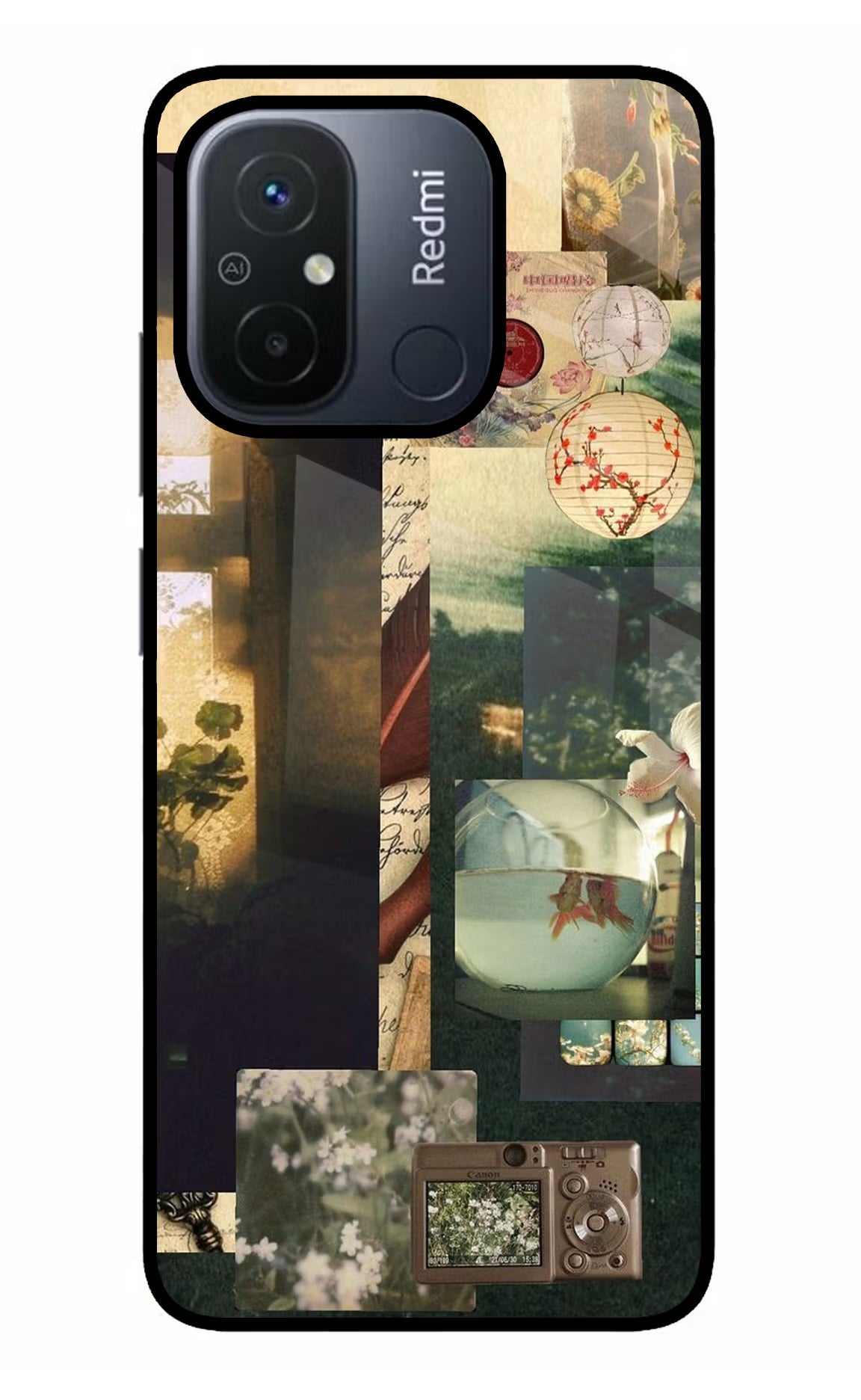 Summer Redmi 12C Glass Case