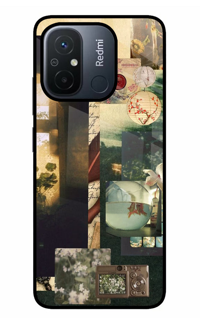 Summer Redmi 12C Glass Case
