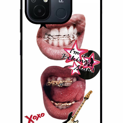 Rockstar Redmi 12C Glass Case