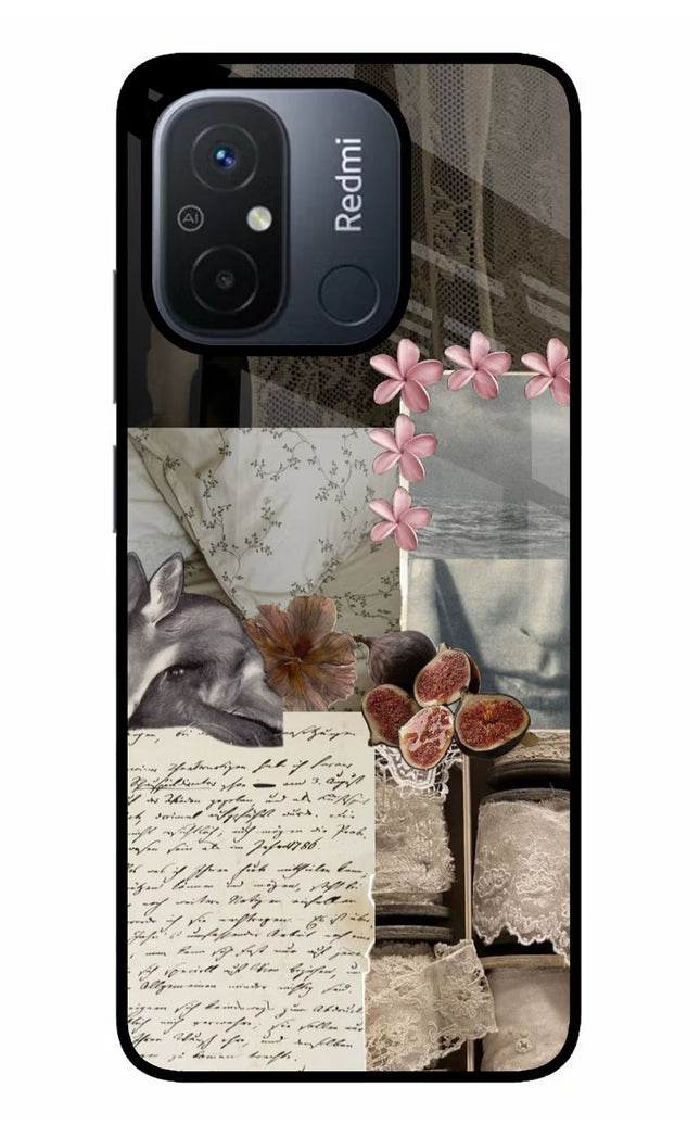 Midnight Sky Redmi 12C Glass Case