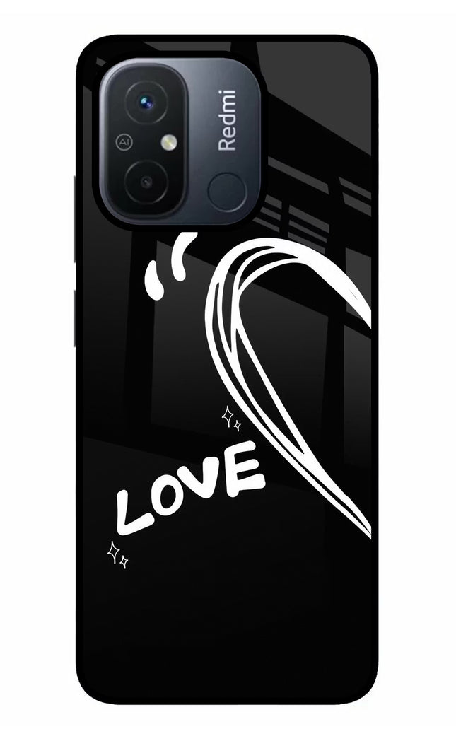 Love Line Redmi 12C Glass Case