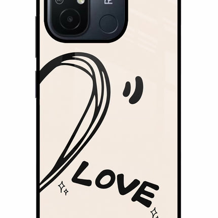 Soul Line Redmi 12C Glass Case