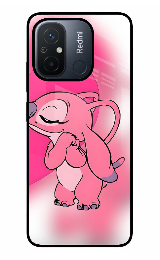 Angel Hug Redmi 12C Glass Case