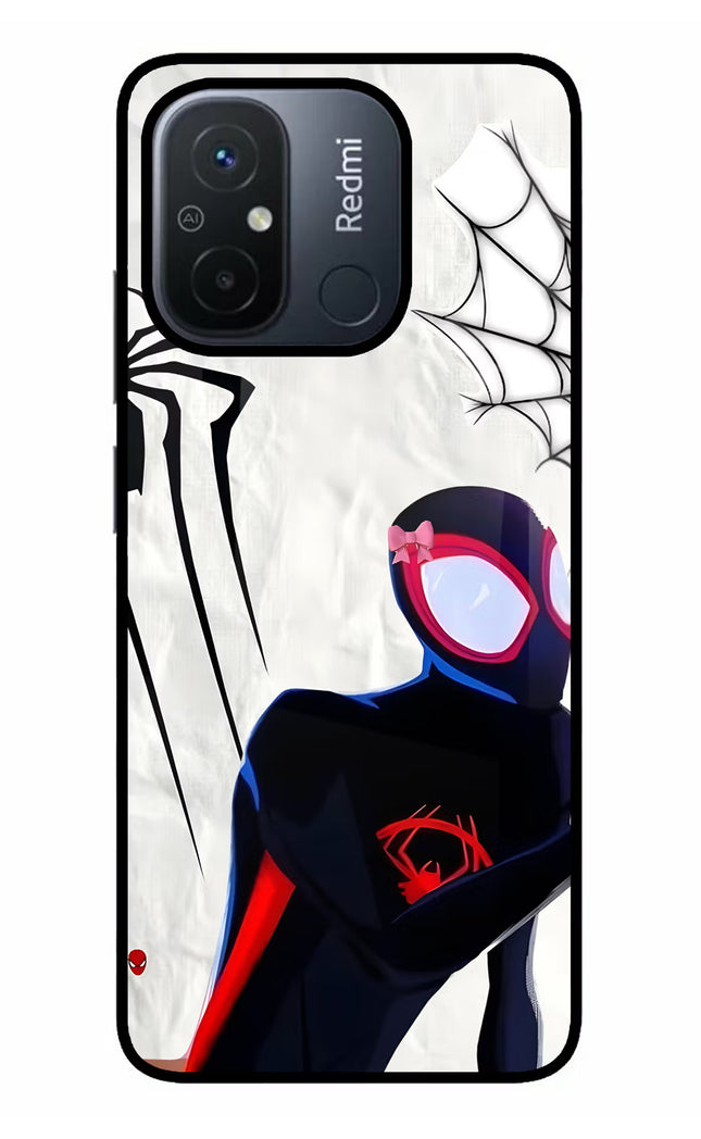 Miles Verse Redmi 12C Glass Case