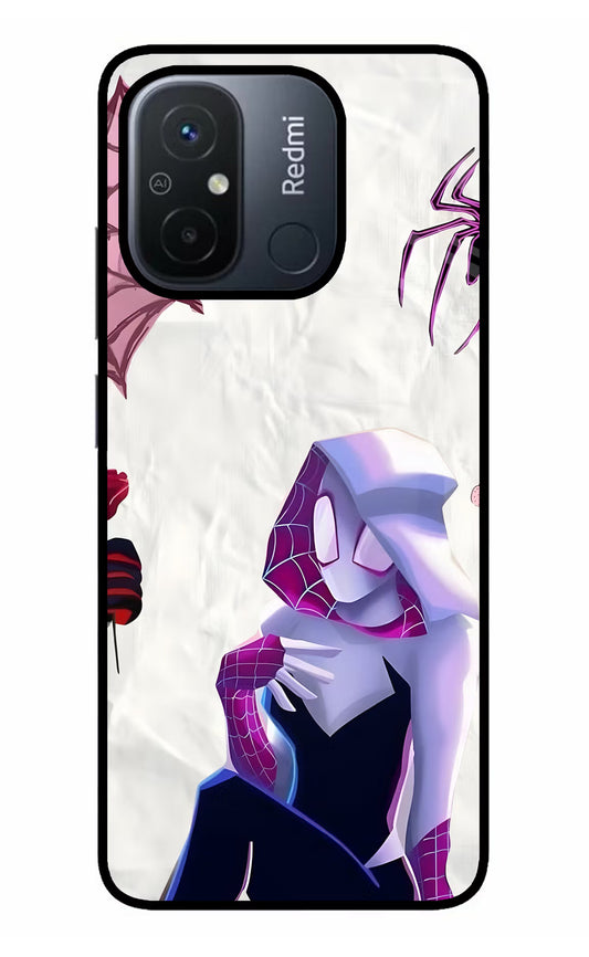 Gwen Verse Redmi 12C Glass Case