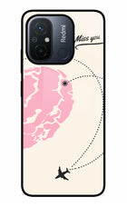 Miss Orbit Redmi 12C Glass Case
