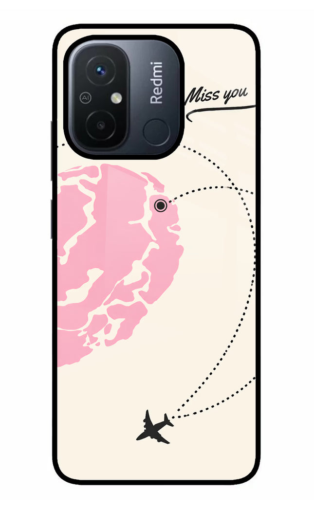 Miss Orbit Redmi 12C Glass Case