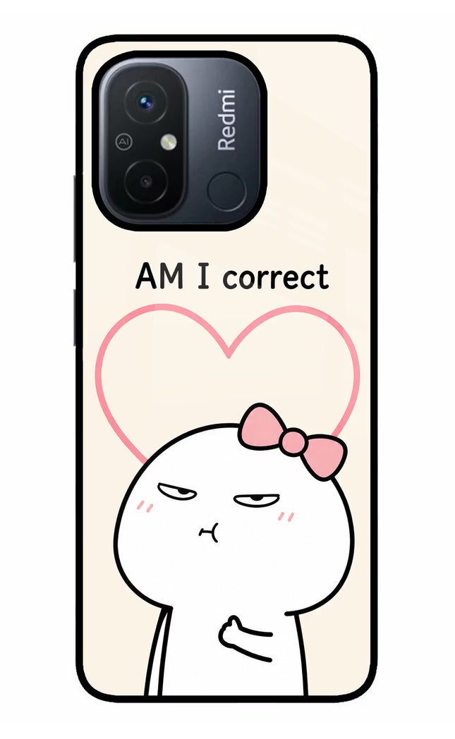 Always Right Redmi 12C Glass Case