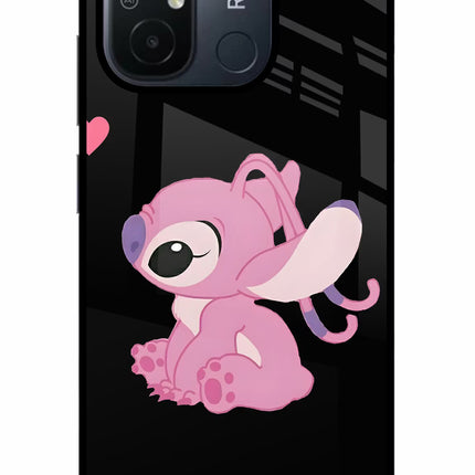 Angel Crush Redmi 12C Glass Case