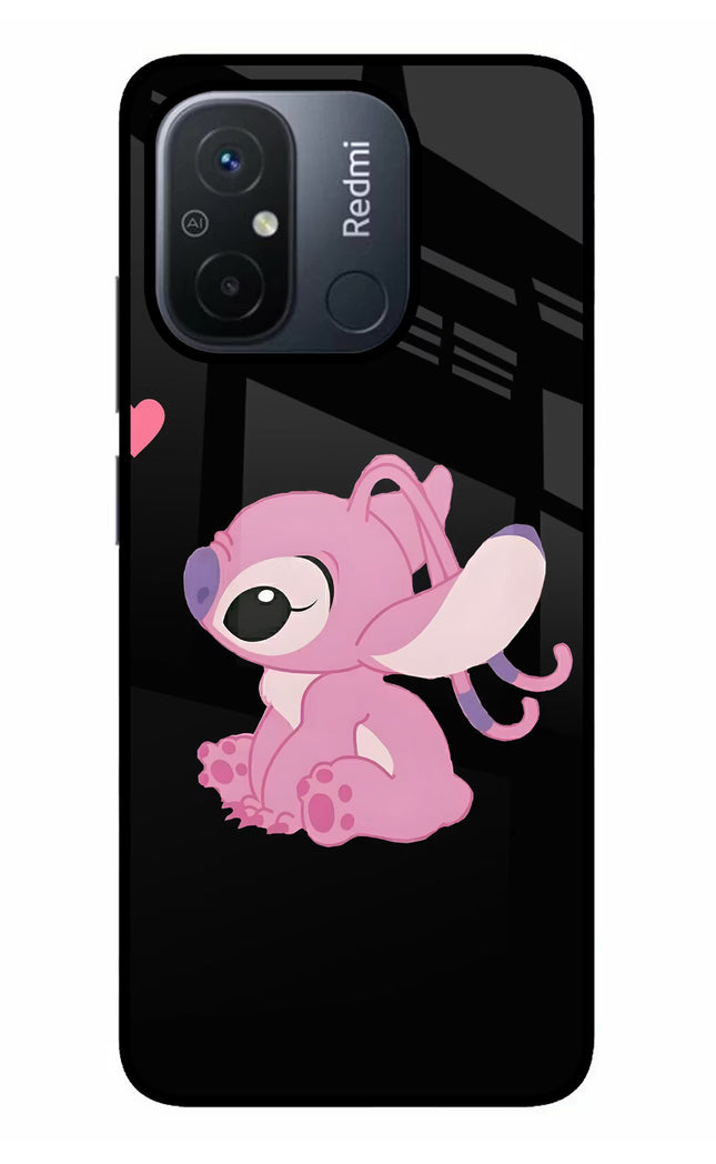Angel Crush Redmi 12C Glass Case