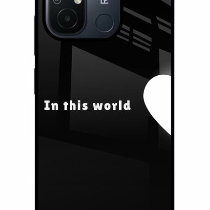 This World Redmi 12C Glass Case
