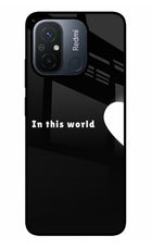 This World Redmi 12C Glass Case