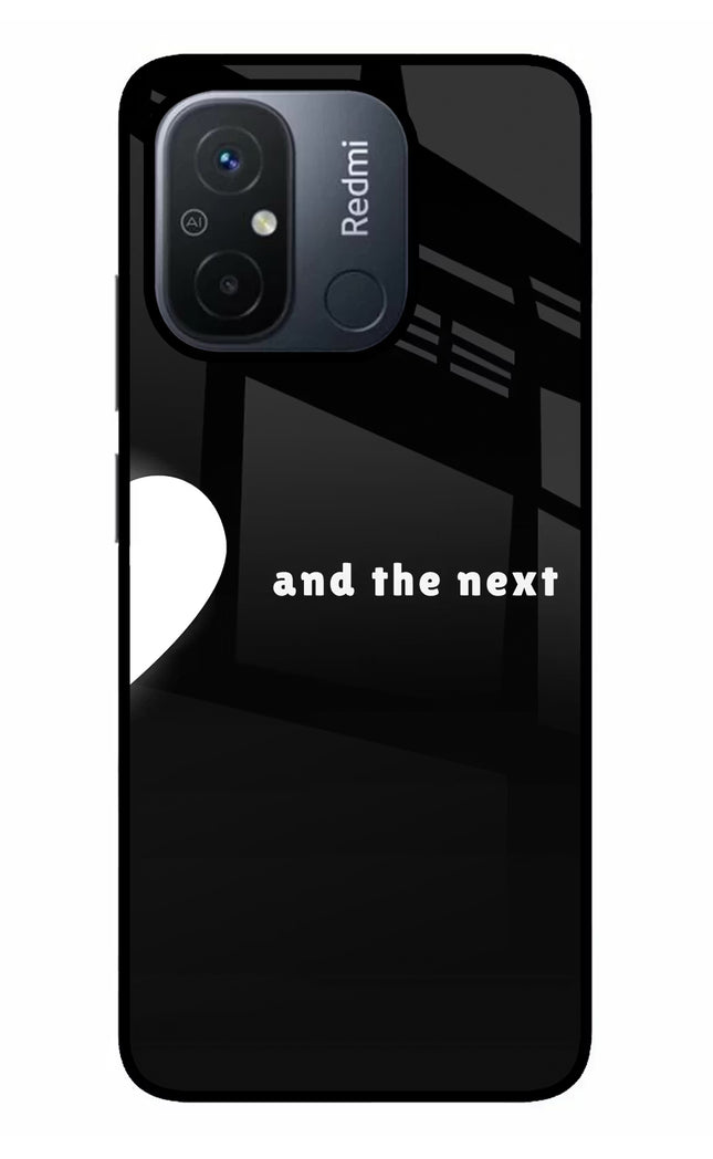 Next World Redmi 12C Glass Case