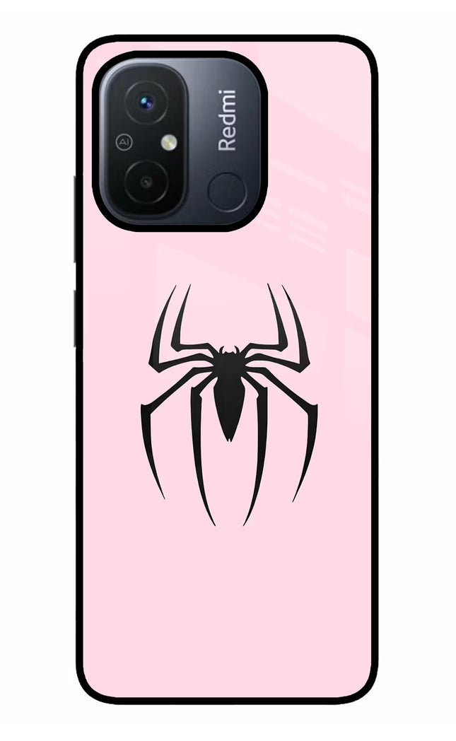 Peter Symbol Redmi 12C Glass Case