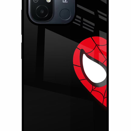 Peter Mask Redmi 12C Glass Case