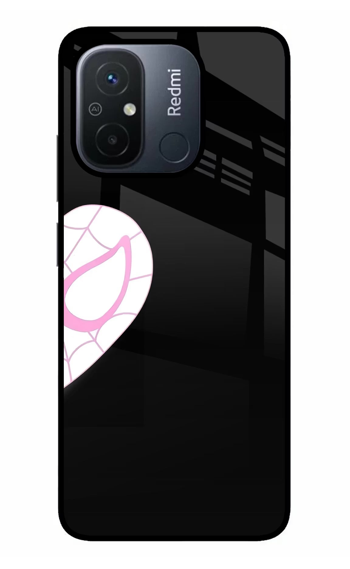 Gwen Mask Redmi 12C Glass Case