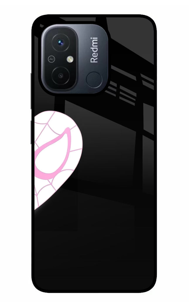 Gwen Mask Redmi 12C Glass Case