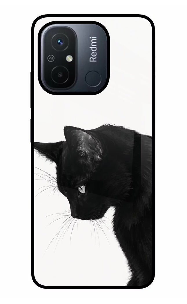 Shadow Gaze Redmi 12C Glass Case