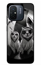 Hood Cats Redmi 12C Glass Case