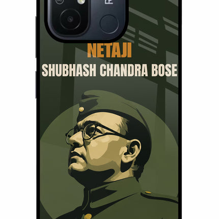 Netaji Legacy Redmi 12C Glass Case