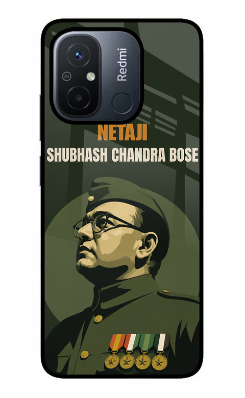 Netaji Legacy Redmi 12C Glass Case
